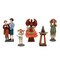 Department 56 Harry Potter Village HP Cast Of Characters Figurine Set, 5 Pieces 2.95in H
